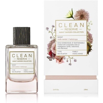 Reserve Avant Garden Unisex Eau De Parfum Nude Santal & Heliotrope 3,4 унции 100 мл, Clean — фото 2