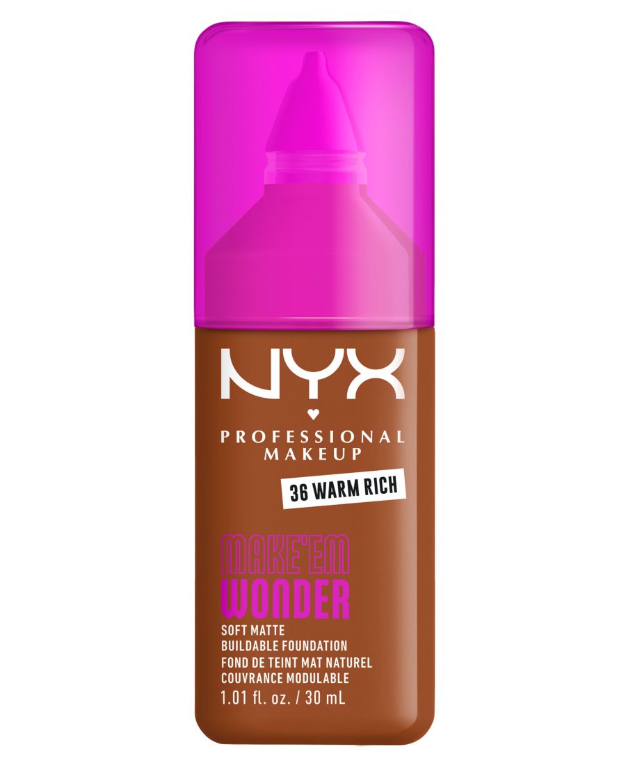 

Тональный крем Wonder Foundation, 0,84 унции NYX Professional Makeup, цвет warm rich