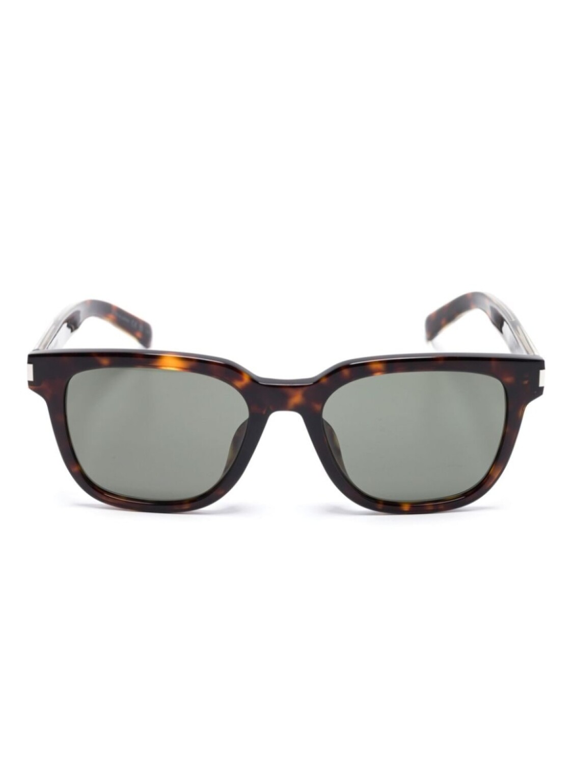 

Saint Laurent Eyewear солнцезащитные очки в квадратной оправе, коричневый