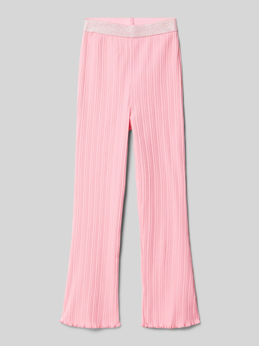 

Расклешенные леггинсы из хлопковой смеси s.Oliver RED LABEL, розовый