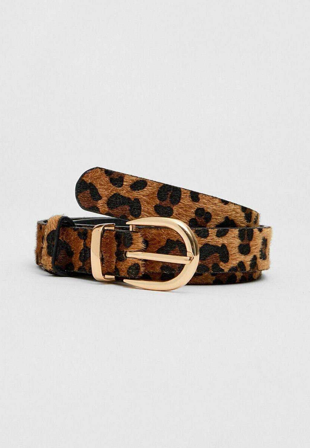 

Ремень Leopard Stradivarius, верблюжий