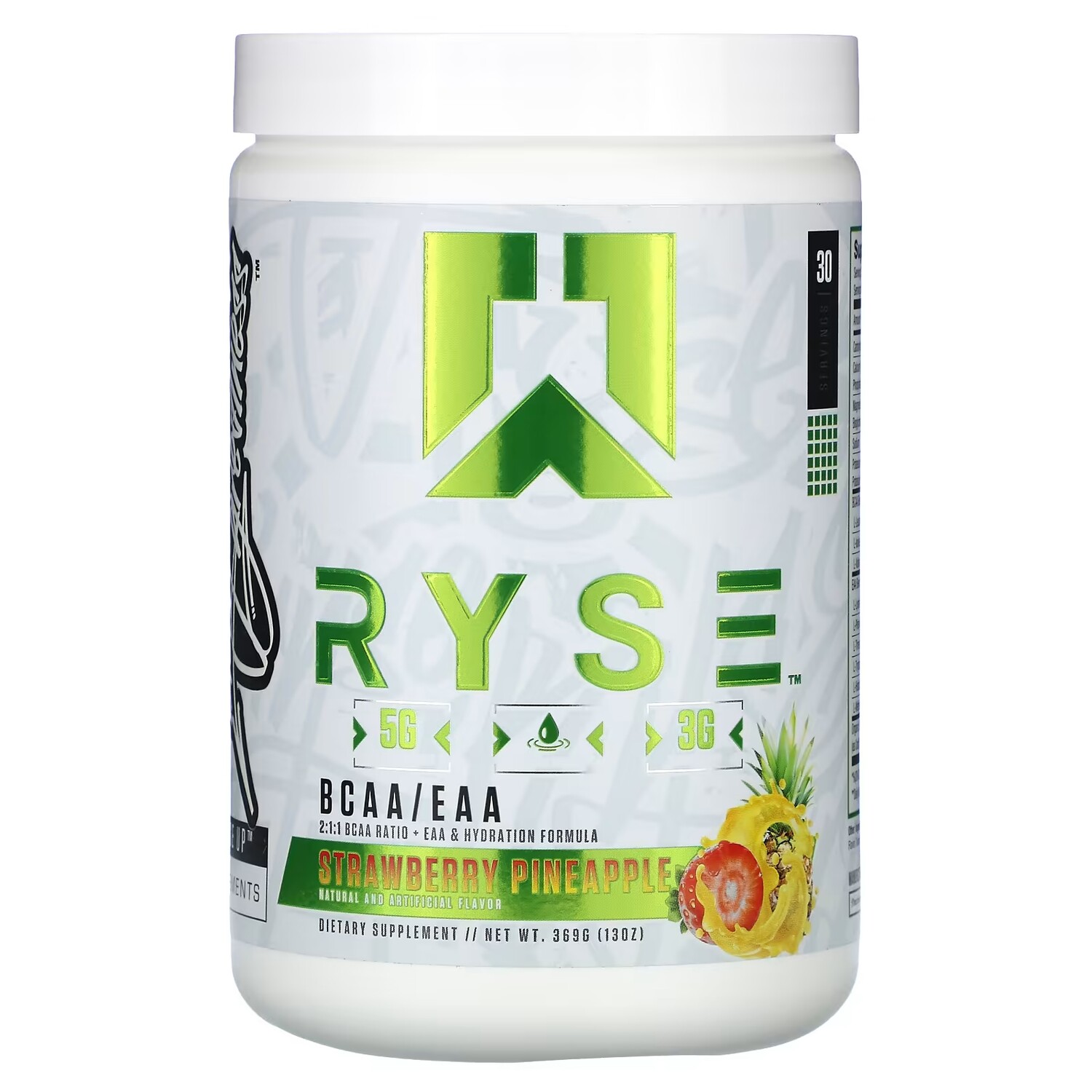 

Добавка Ryse BCAA/EAA клубника и ананас, 369 г