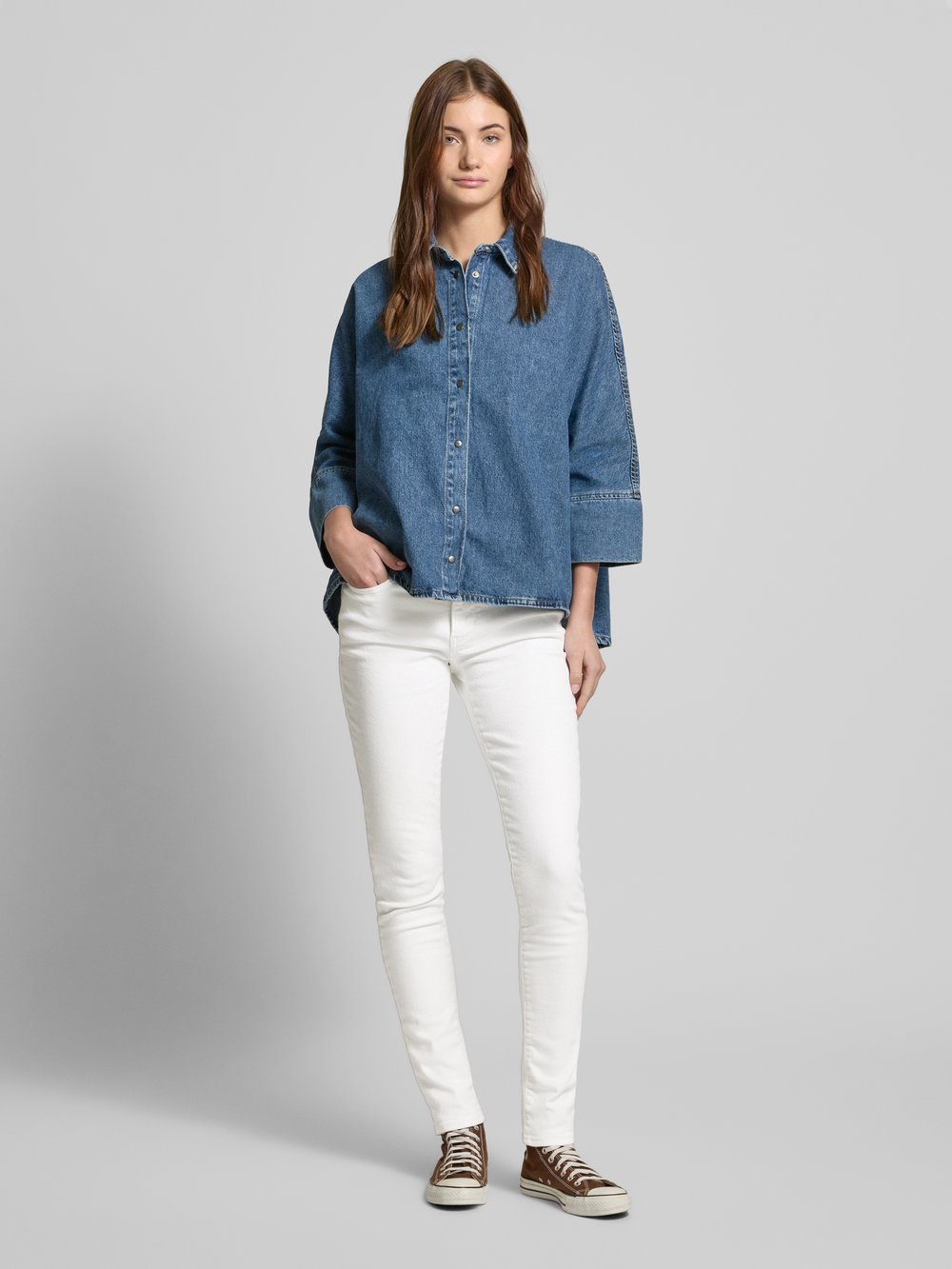 

Джинсы облегающего кроя с пятью карманами Levi's 300, белый