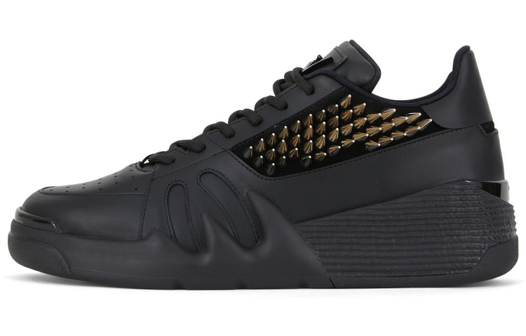 

Giuseppe Zanotti /GZ Talon Low Top, стильные мужские кроссовки для скейтбординга, черные