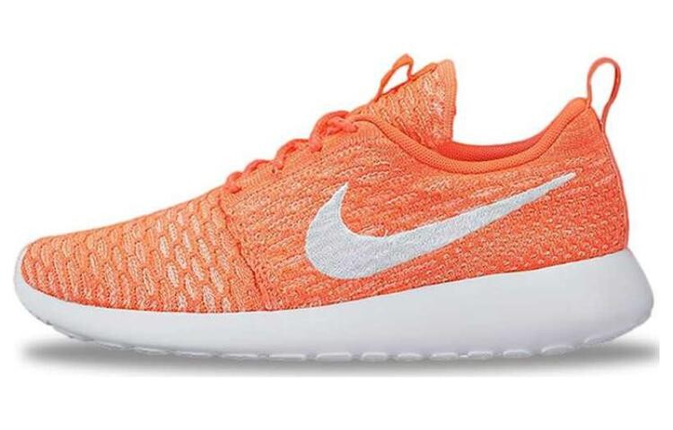 

Кроссовки Nike Roshe Run Flyknit Hot Lava Women's, цвет Orange