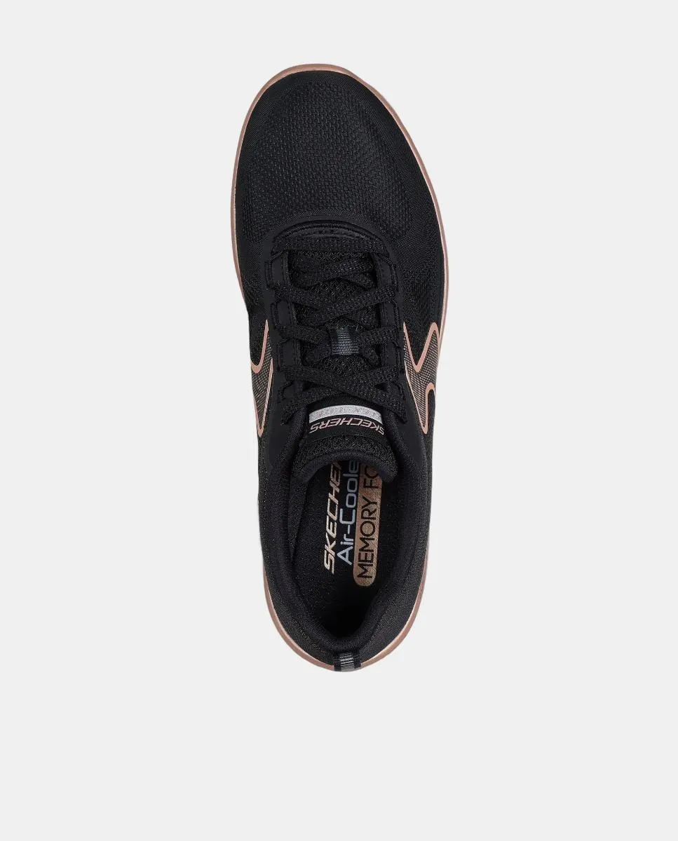 Женская спортивная обувь с Memory Foam Skechers, черный — фото 3