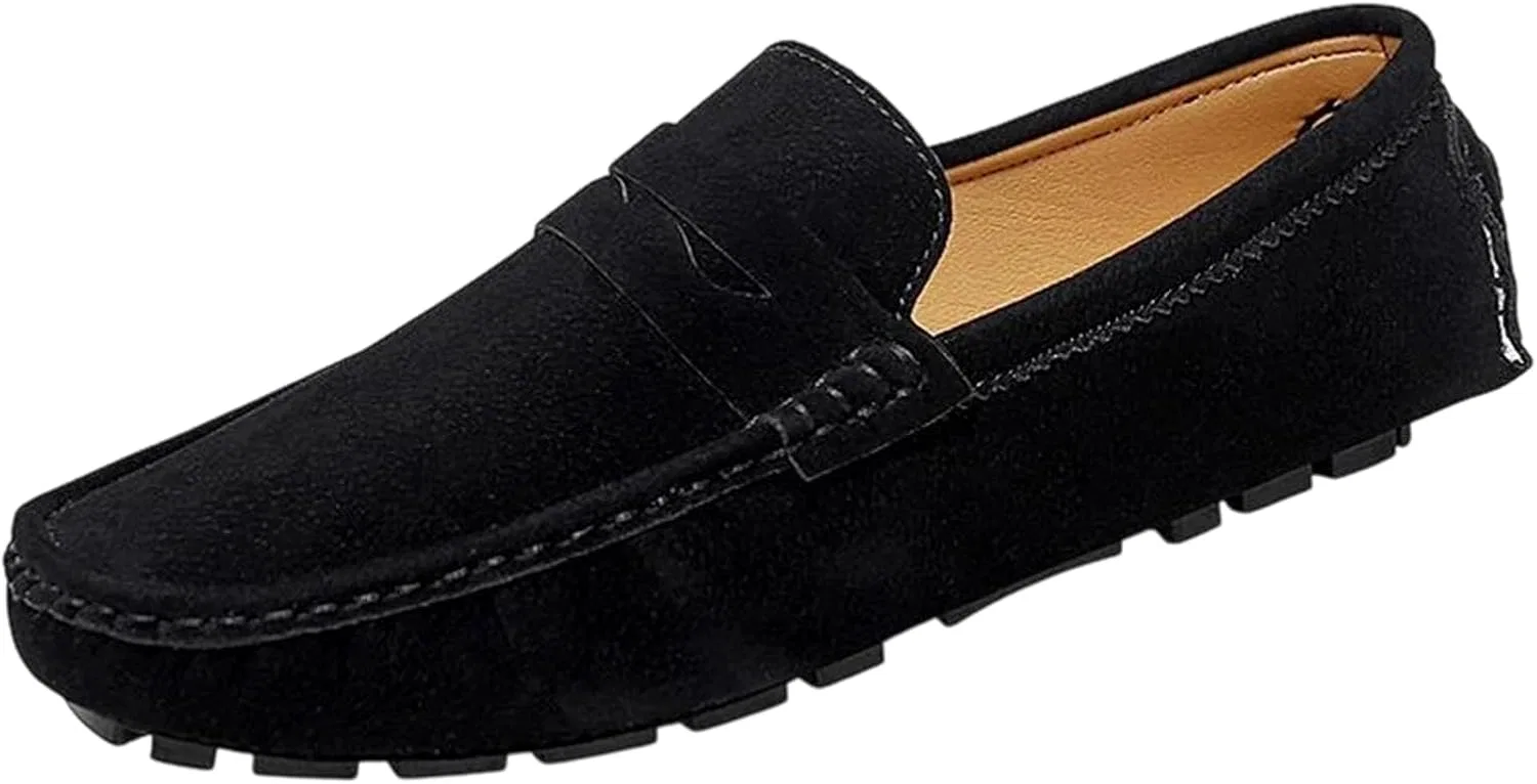 Лоферы мужские, повседневные, замшевые, Adhdyuud Penny Loafers, New5