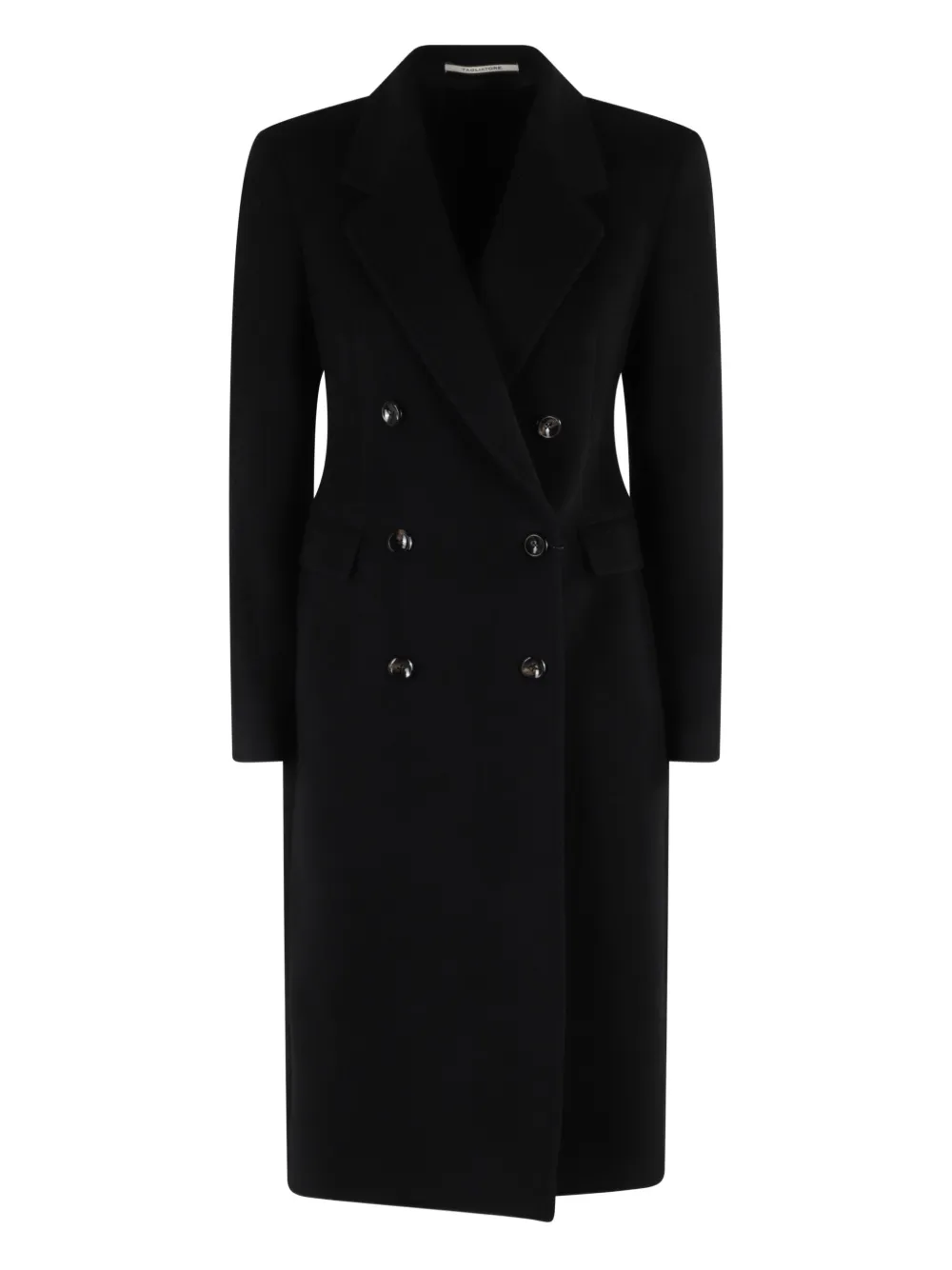 

Двубортное шерстяное пальто TAGLIATORE, черный