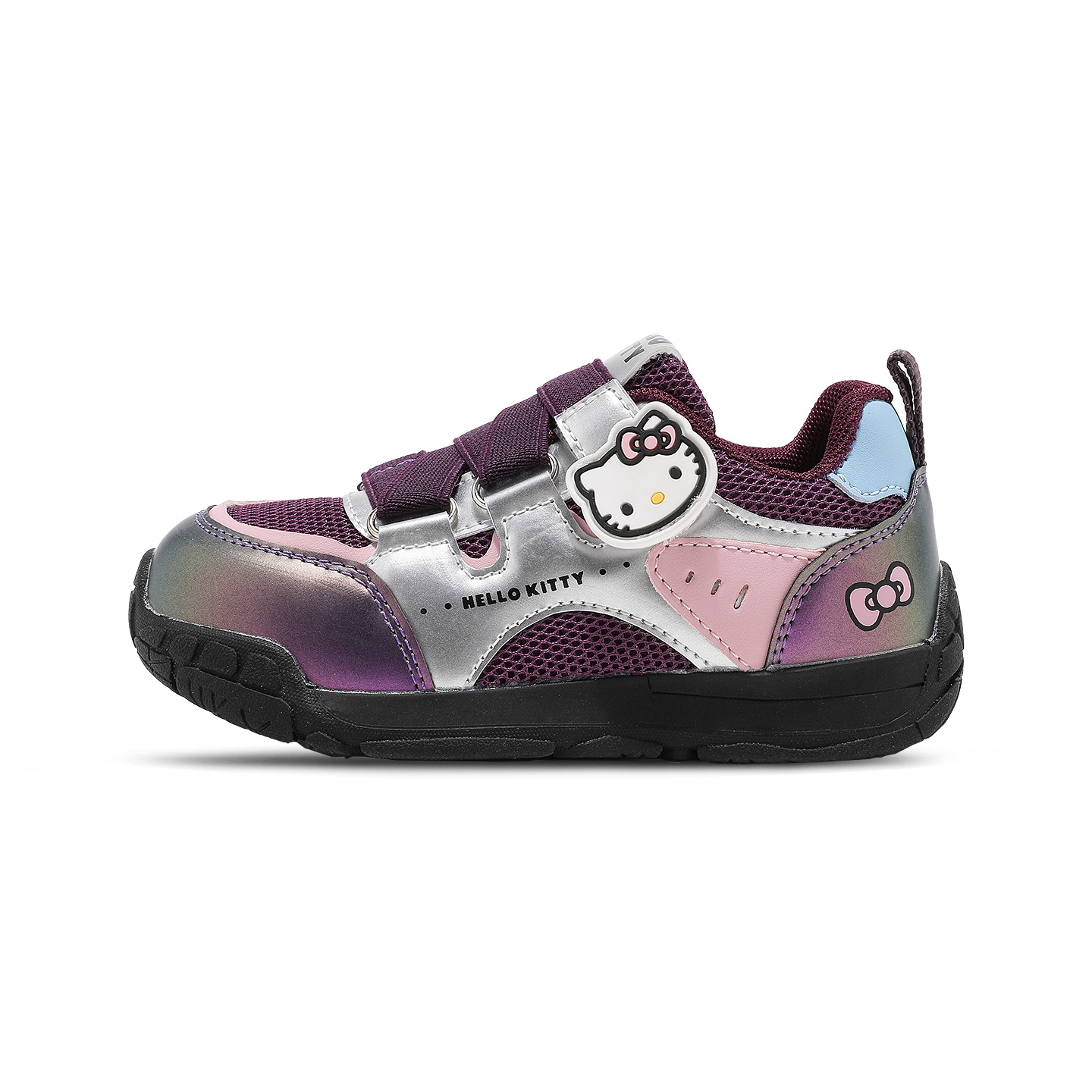 

Низкие детские уличные кроссовки Unisex с противоскользящей подошвой, амортизацией и устойчивостью к истиранию Sanrio, темно-фиолетовый