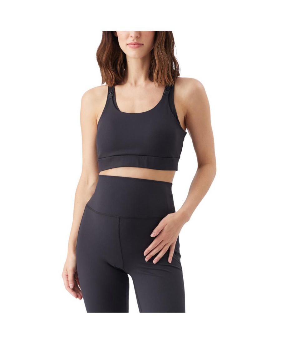 

Укороченный топ для кормящих мам Tempo Ripe Maternity, Black