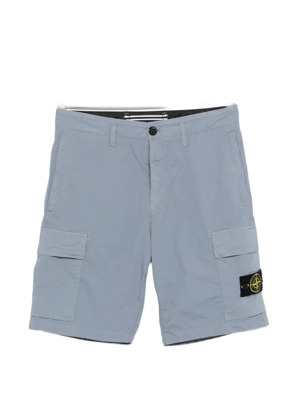

Карго-шорты с нашивкой-логотипом Stone Island, синий