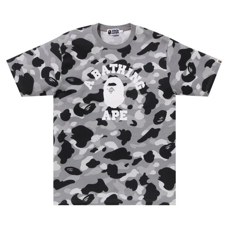

Футболка BAPE 1st Camo College Tee, Grey