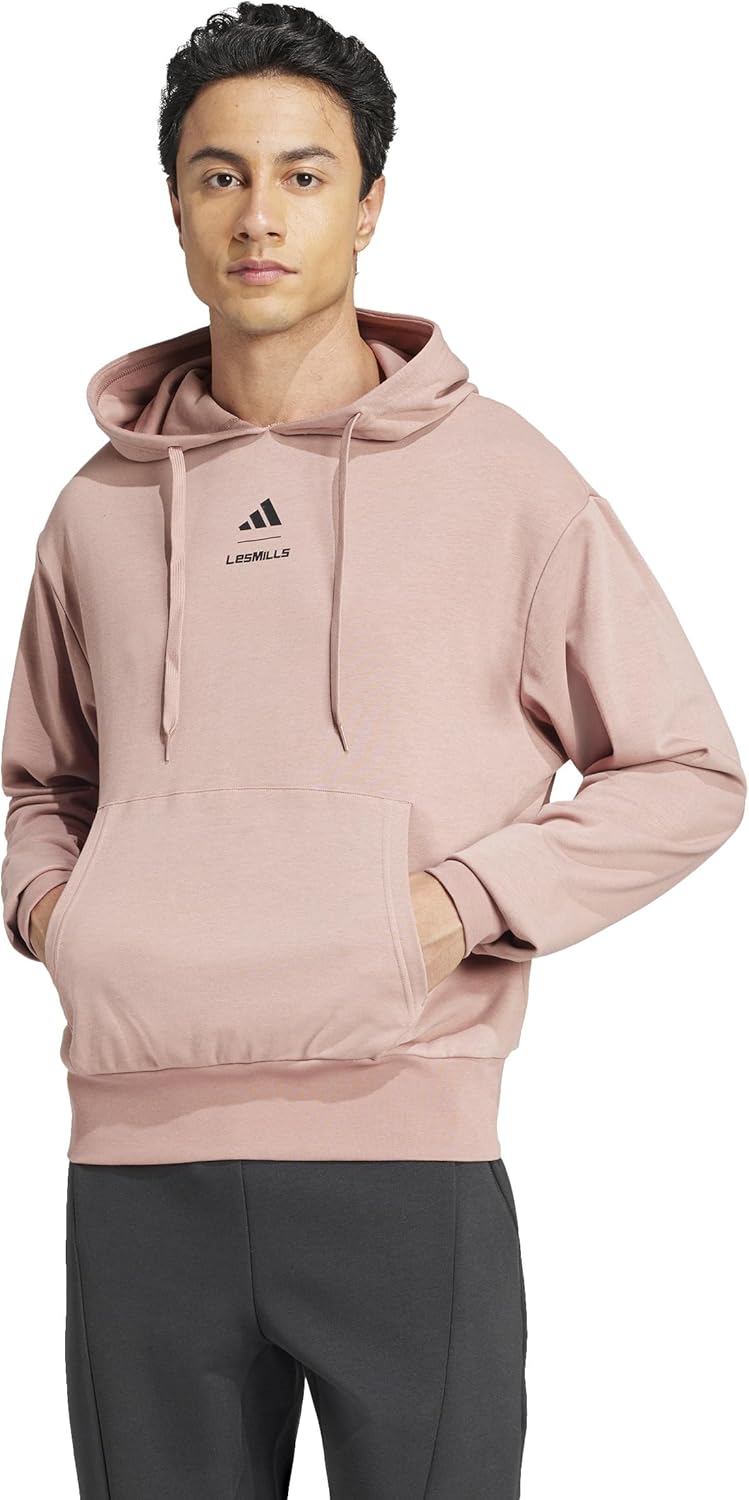 

Мужская толстовка с графическим принтом Les Mills KCK32 Adidas, глиняный