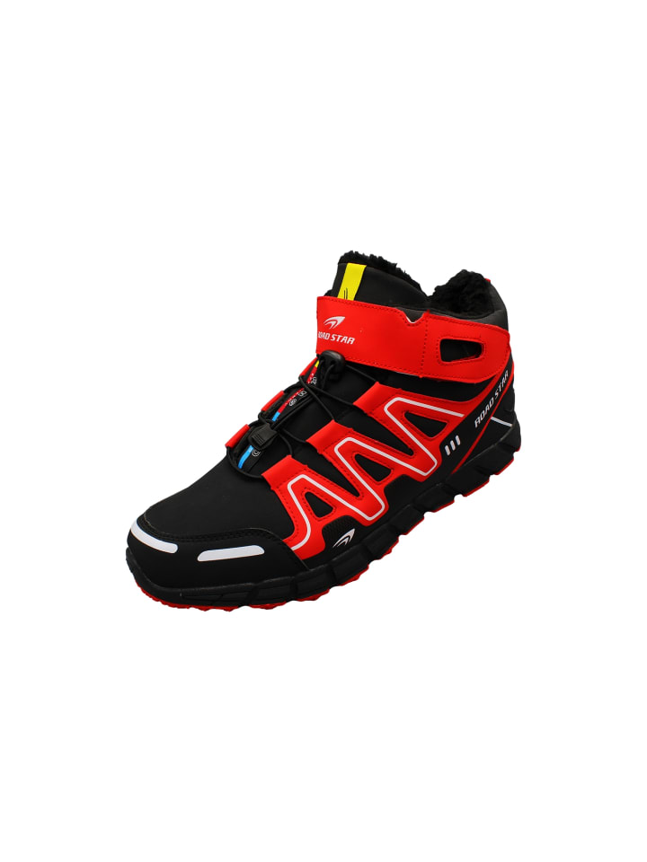 

Сапоги planetshoes Winterschuhe, цвет Schwarz/Rot