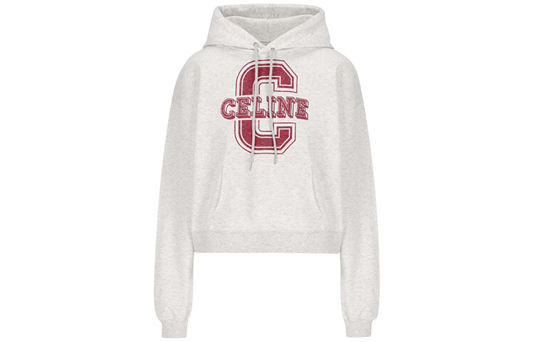 

Толстовка женская Celine, серый / красный