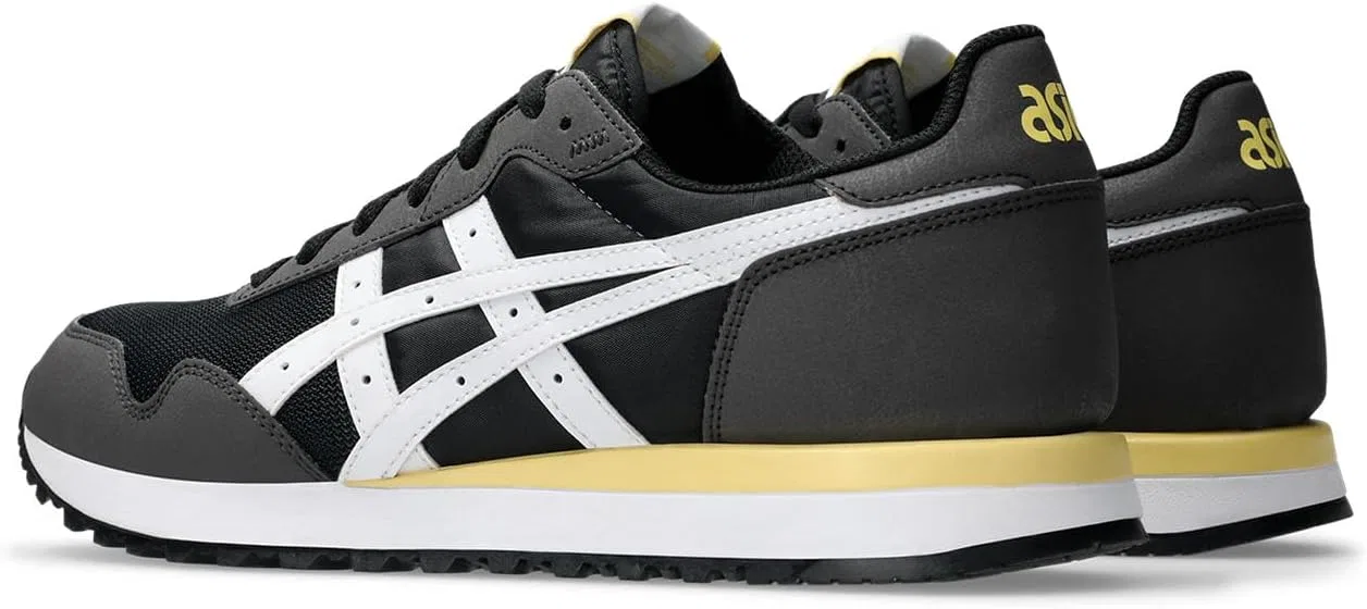 Мужские кроссовки ASICS Tiger Runner II, Black White — фото 2