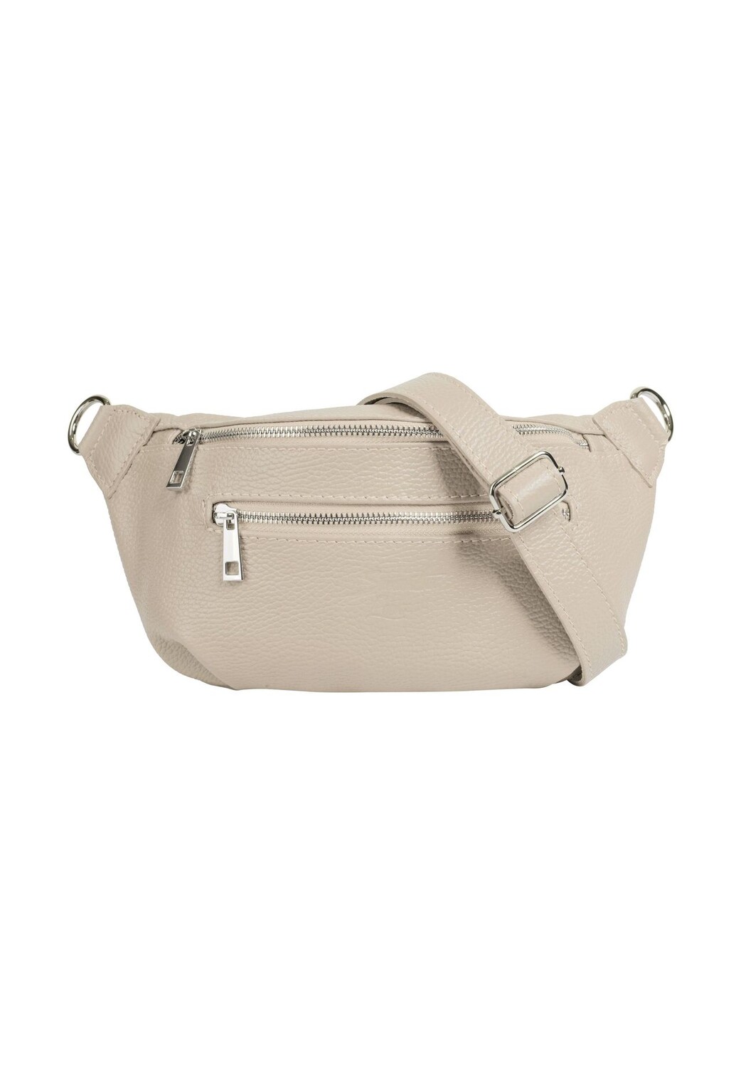 

Поясная сумка из натуральной кожи, производство Италия Samantha Look, бежевый