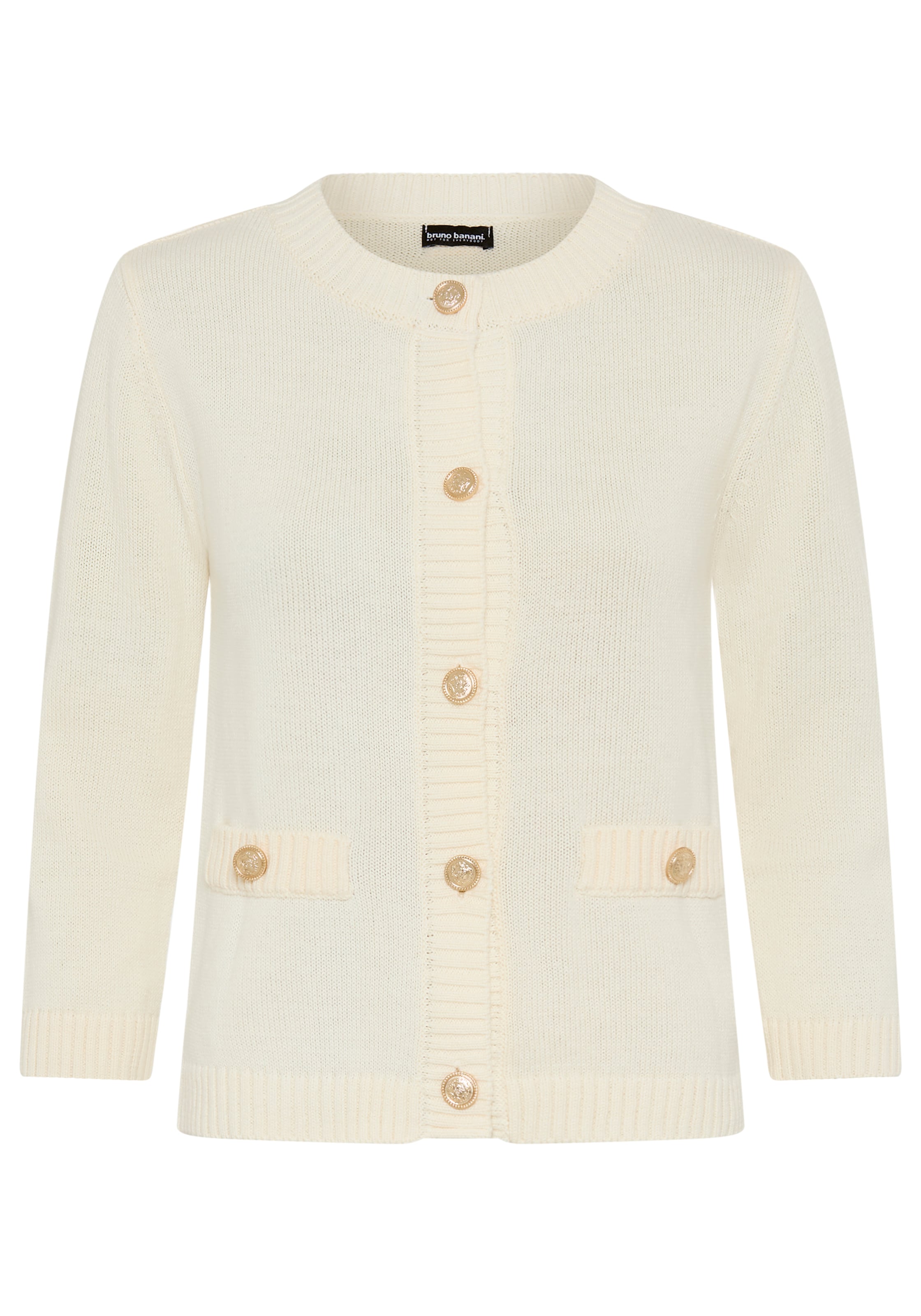 

Bruno Banani LM Кардиган из трикотажа в цвете off white