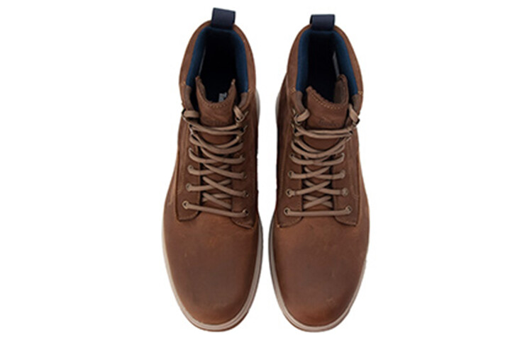 Мужские ботинки Timberland Atwells Ave высокие кожаные, коричневый — фото 4
