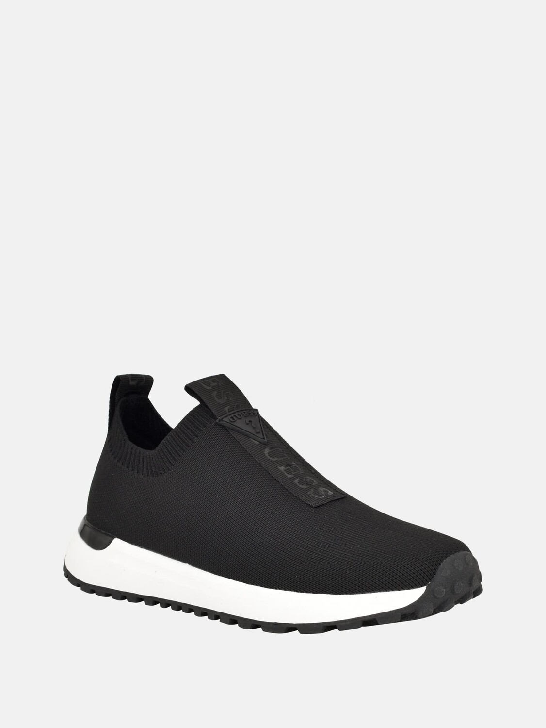 

Кроссовки Flavia с вязаным логотипом Guess Factory, цвет Black 002