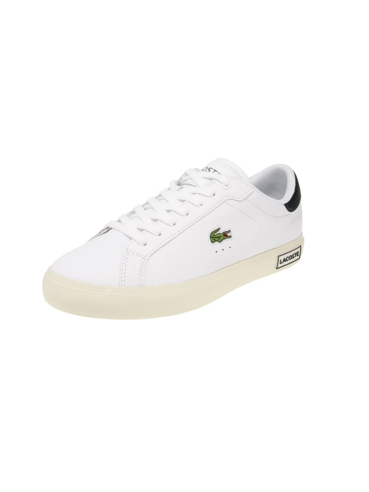 

Кроссовки на шнуровке Lacoste, белый