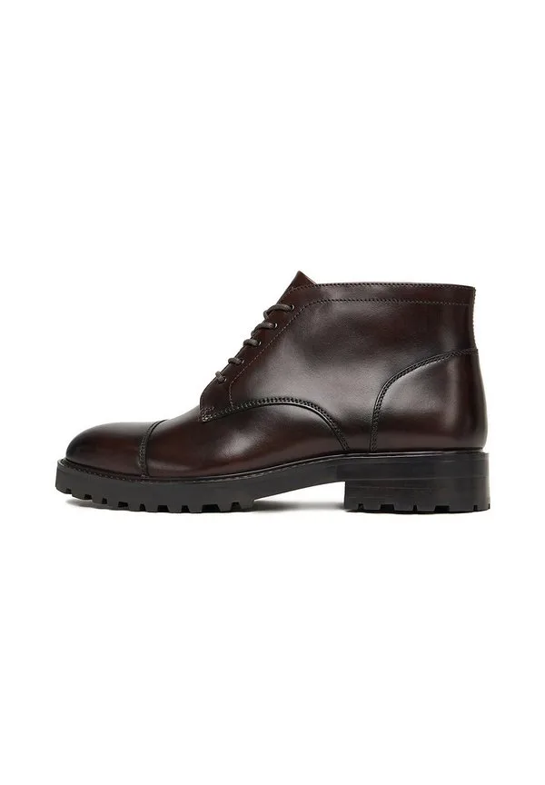 Ботильоны на шнуровке Gino Rossi, Dark Brown — фото 2