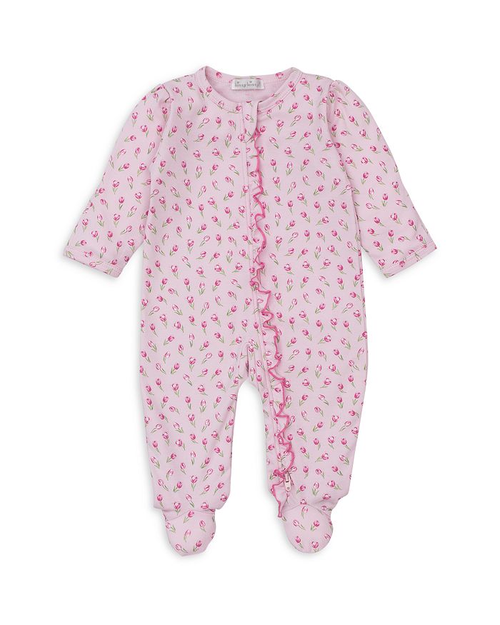 

Детские леггинсы с оборками и принтом для девочек - Baby Kissy Kissy, розовый