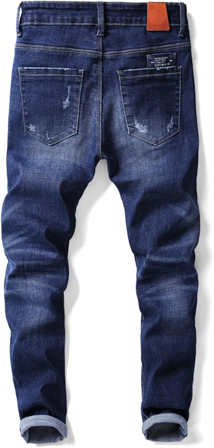 Джинсы Slim Fit, Medium Blue — фото 4