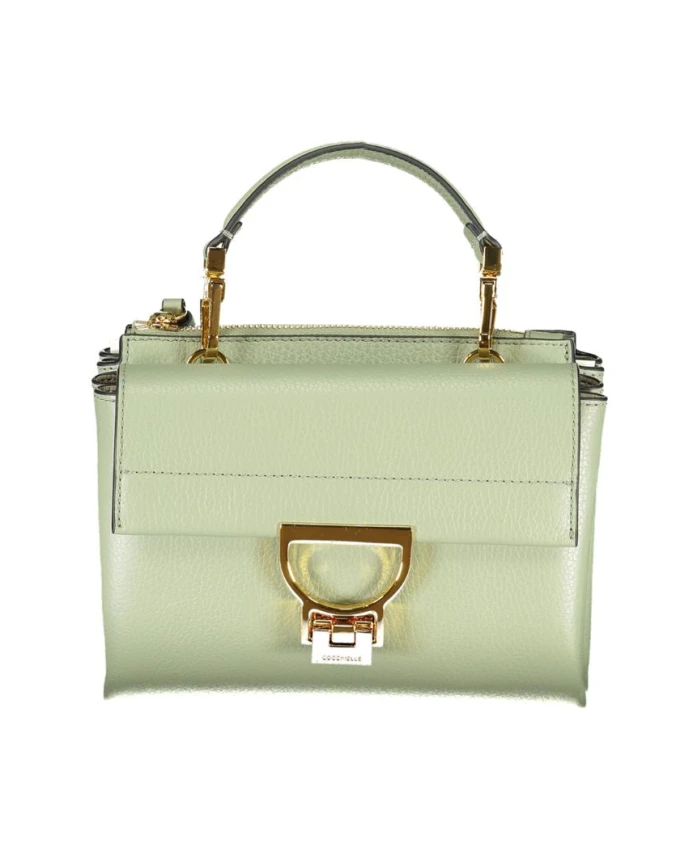 

Зеленая кожаная женская сумочка Coccinelle, зеленый