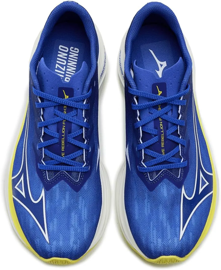 Мужские кроссовки для бега Mizuno Wave Rebellion Flash 3, синий — фото 2