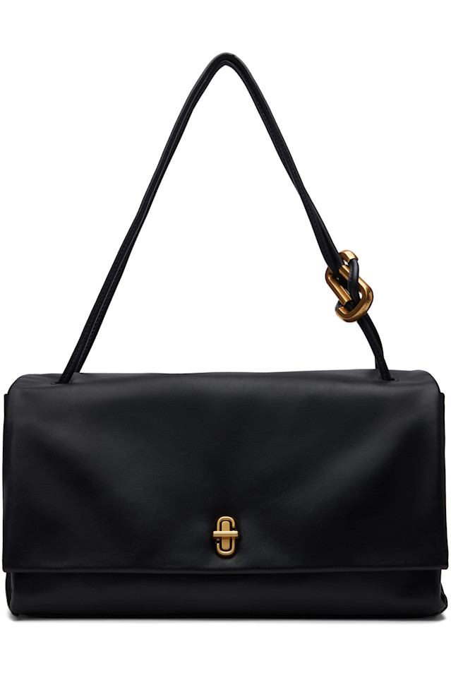 

Большая двойная сумка Marc Jacobs, черный