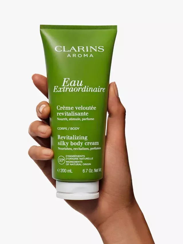 Восстанавливающий шелковистый крем для тела Eau Extraordinaire, 200 мл Clarins — фото 4