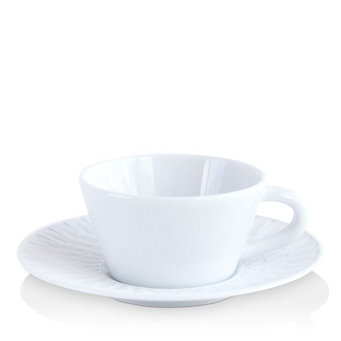 

Bernardaud Twist White Блюдце после ужина, белый