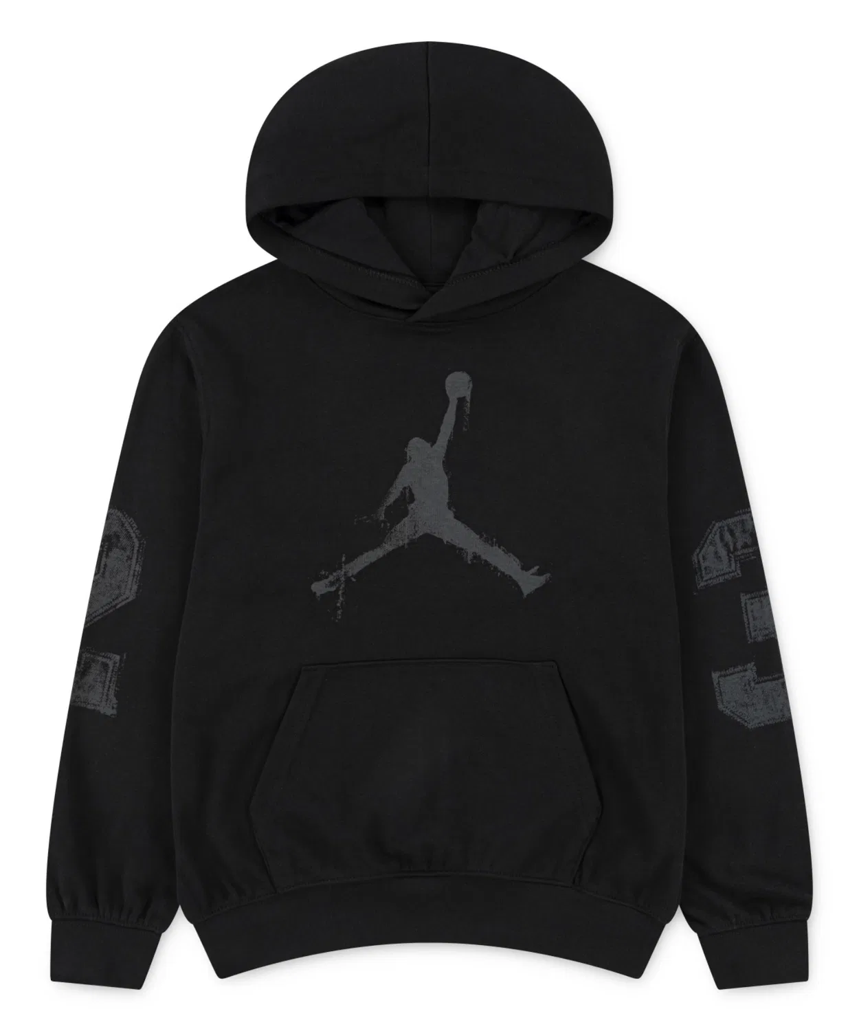 Парка Jordan Jumpman с принтом, чёрный