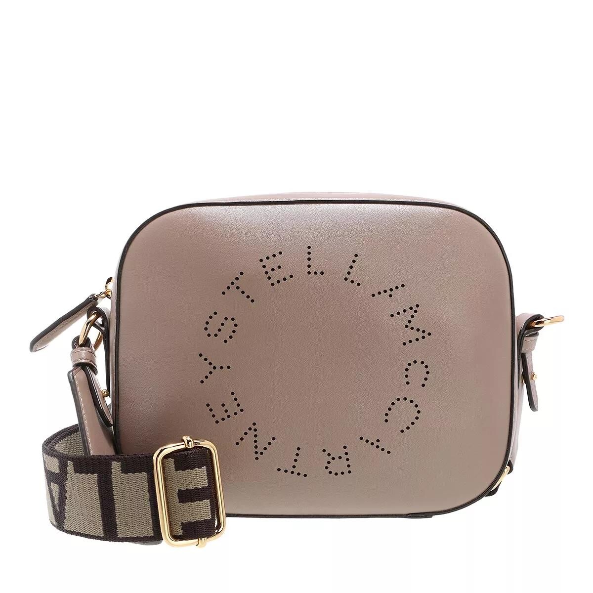 

Маленькая сумка через плечо с логотипом из мха Stella Mccartney, бежевый