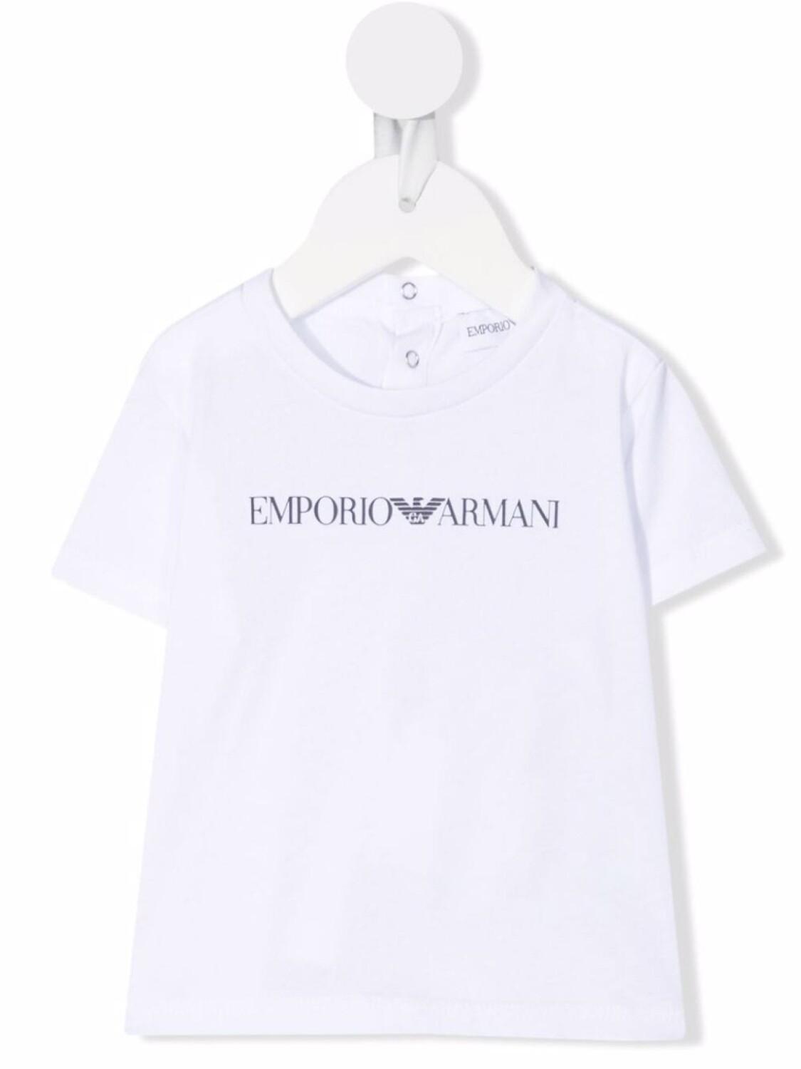 

Emporio Armani футболка с логотипом, белый