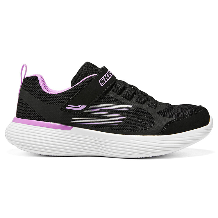 Детские кроссовки GS Low-top черные/фиолетовые Skechers, черный — фото 2