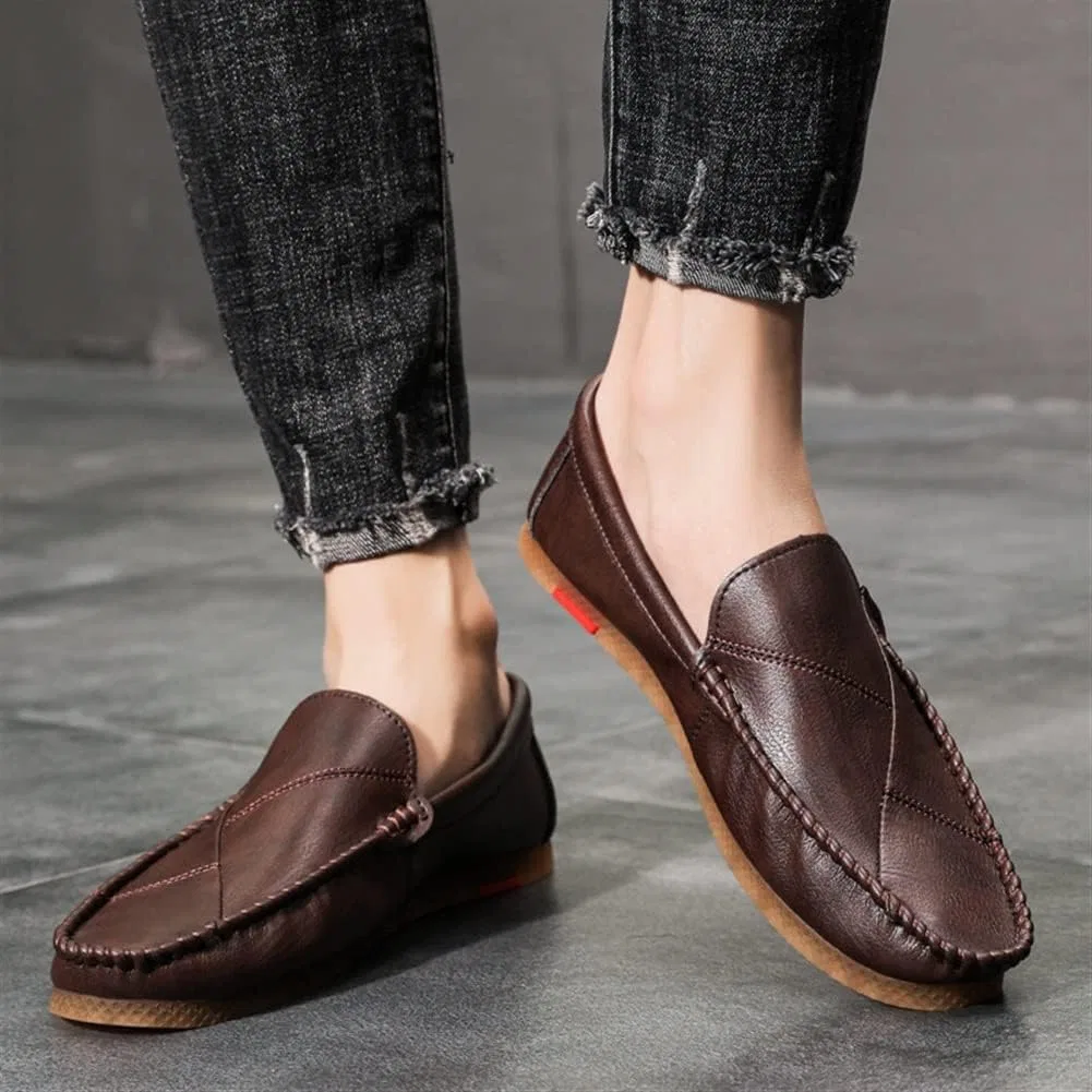 Лоферы из искусственной кожи, Fashion Classic, бордовый PUGHGAETZF — фото 2