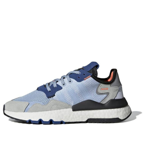 Кроссовки оригинальные nite jogger Adidas, синий