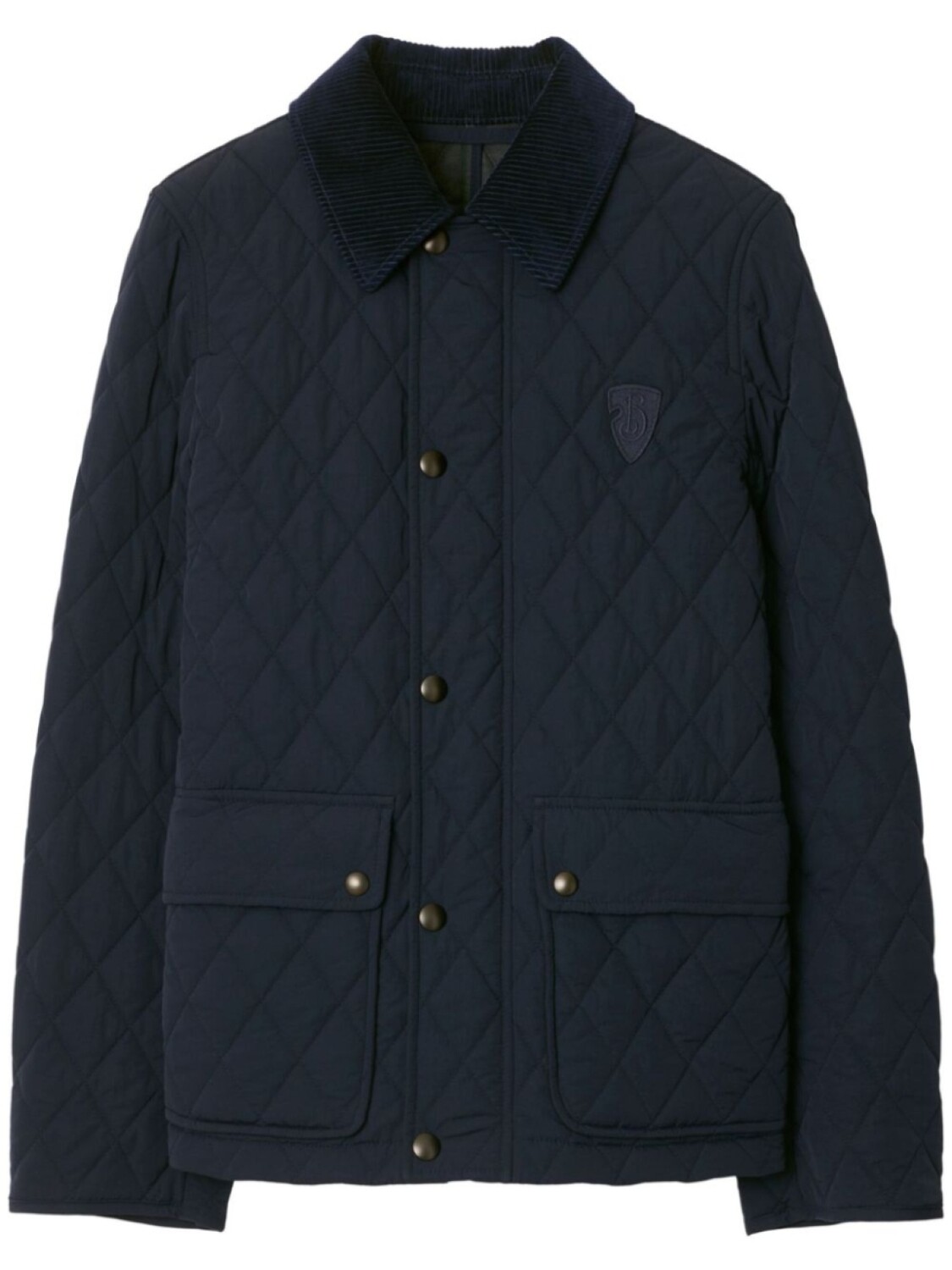 

Стеганая куртка Burberry, синий