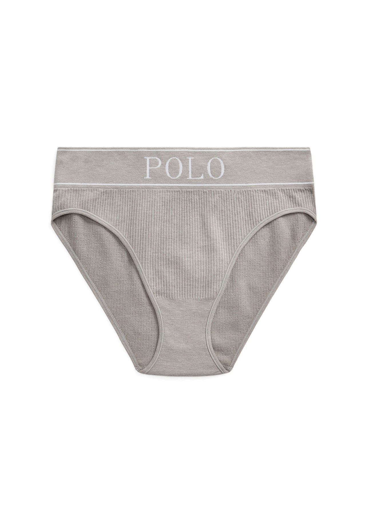 

Трусики с высокой талией POLO RALPH LAUREN, цвет Heather Grey