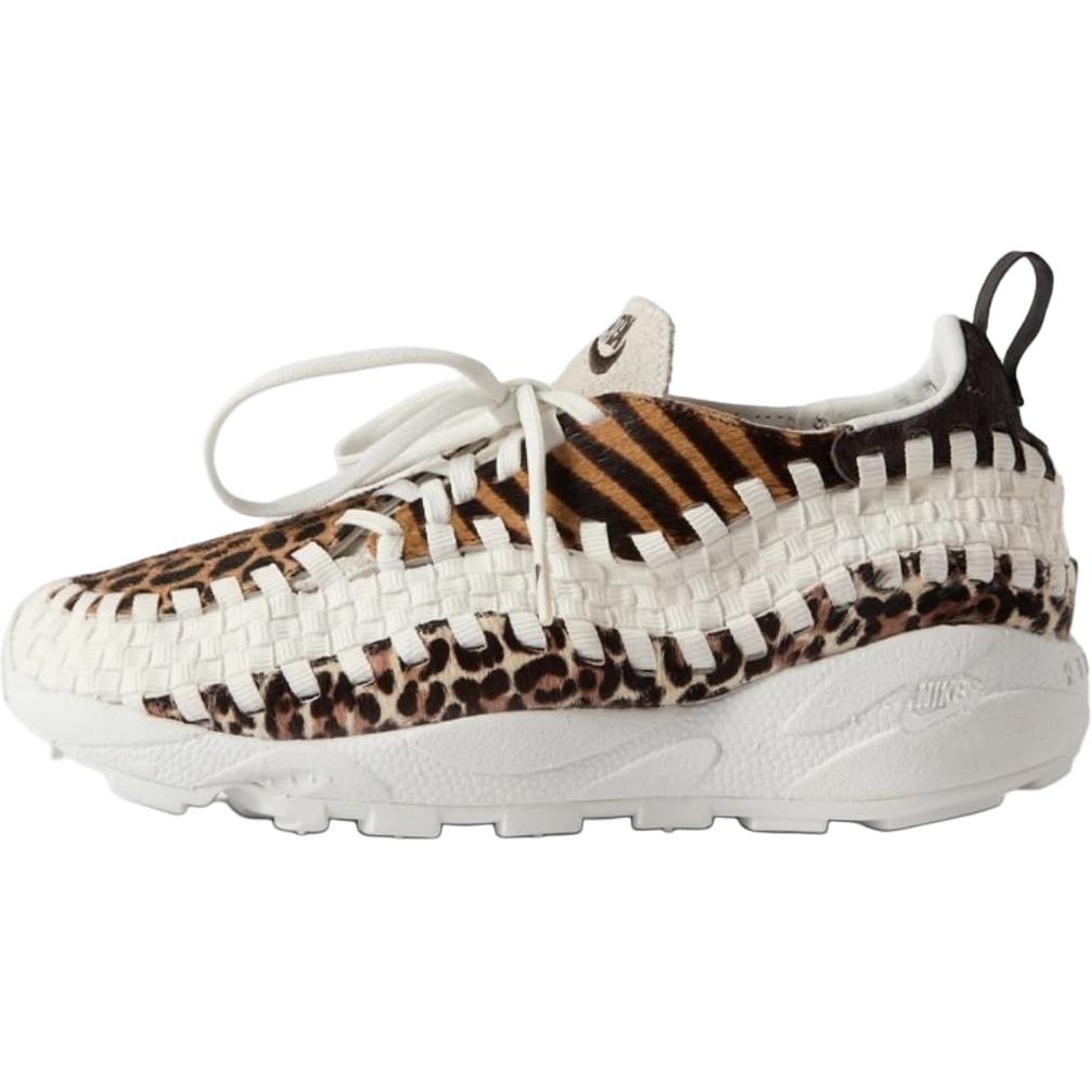 

Nike Детские низкие кроссовки KITH x Footscape с противоскользящей и износостойкой подошвой, белые и коричневые, для подростков