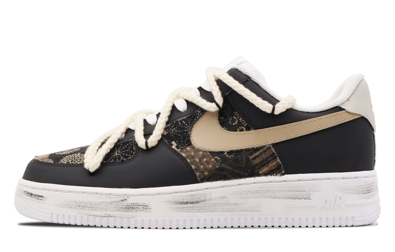 

Кроссовки Nike Air Force 1 Skateboard Shoes Men Low-Top Black