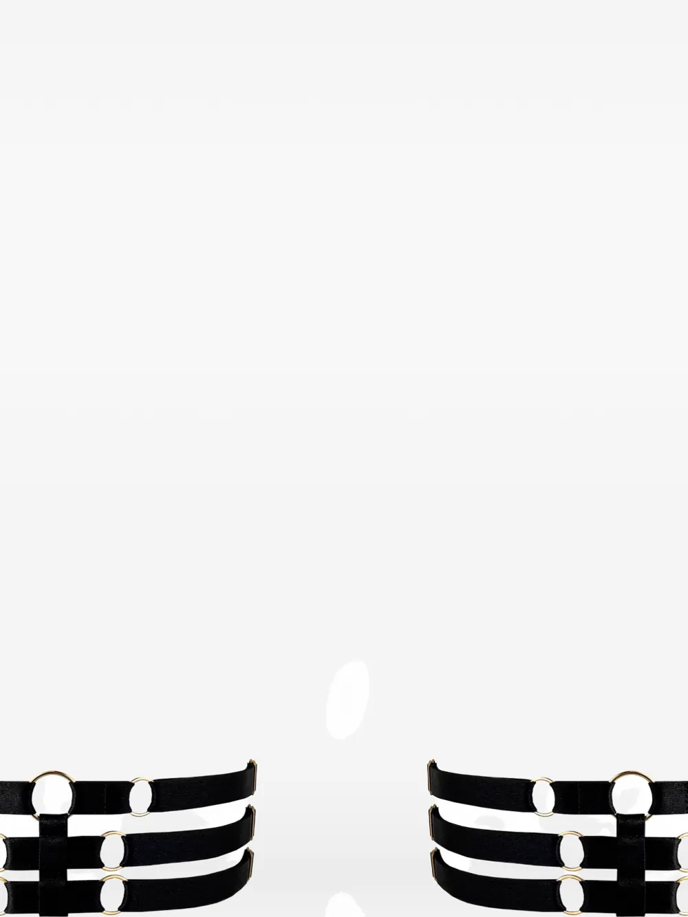 

Подвязки Melusina с ремешками (набор из двух штук) Bordelle, черный