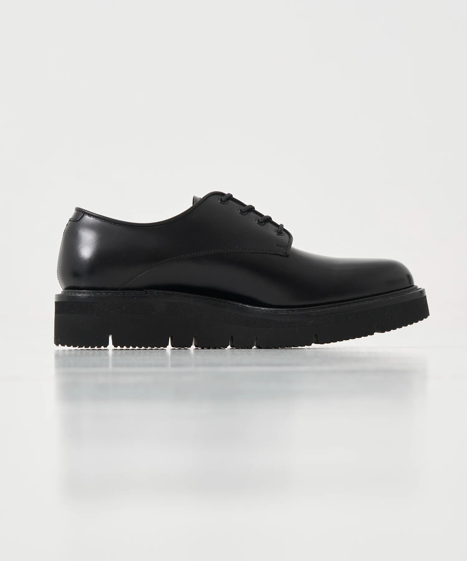 Мужские туфли из натуральной кожи HARDER GLOXI CUT SOLE foot the coacher чёрные — фото 3