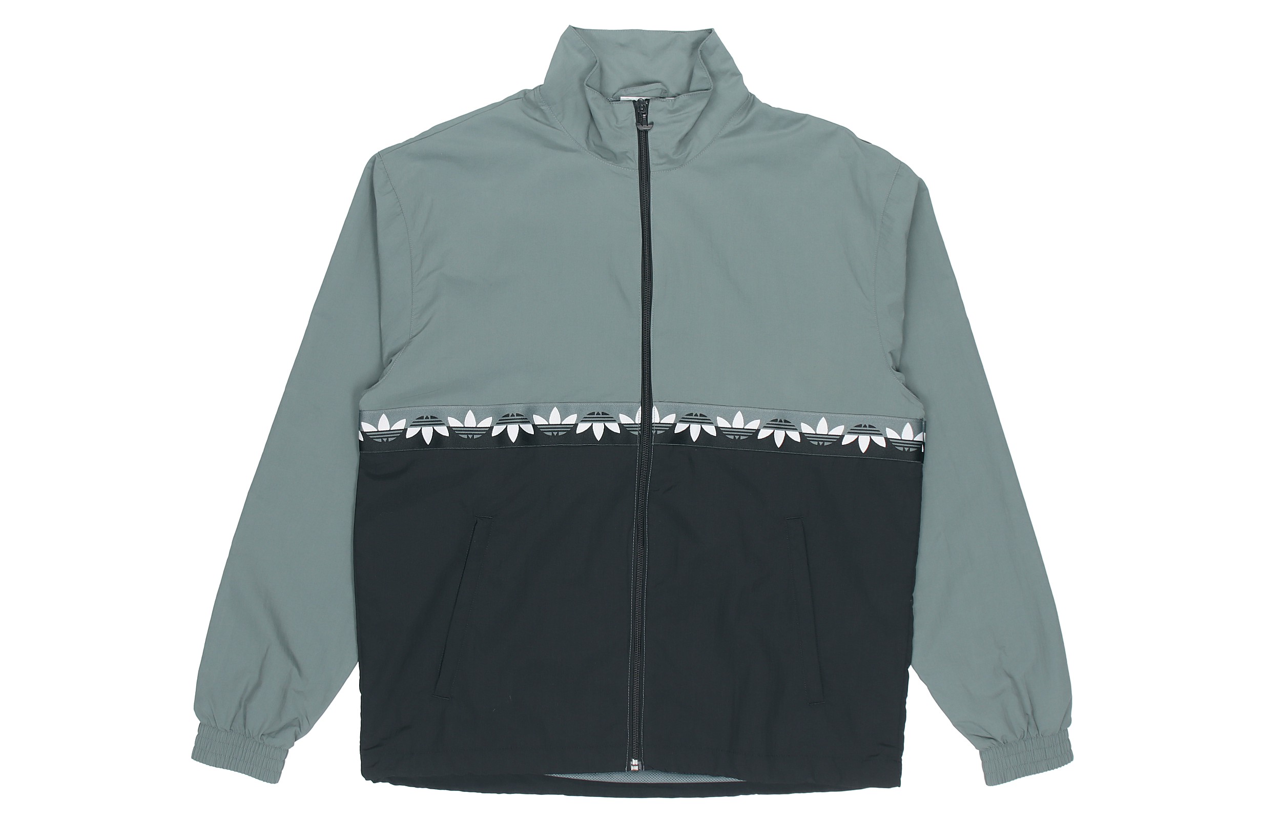 Adidas Originals Куртка Adicolor мужская черно-синяя разноцветная, Black Blue Multicolor — фото 2