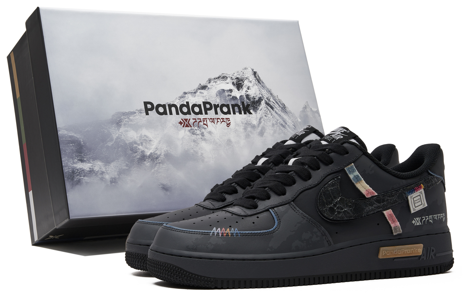 

Air Force 1 нескользящие износостойкие низкие скейтерские кроссовки мужские Gothic Nike, Gothic