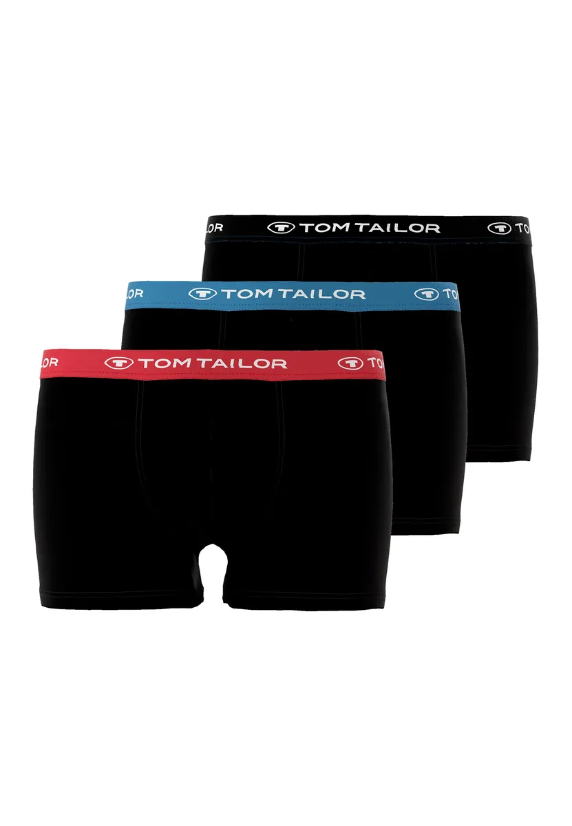 

Трусы-боксеры TOM TAILOR "Буфер" (упаковка, 3 шт.), черный