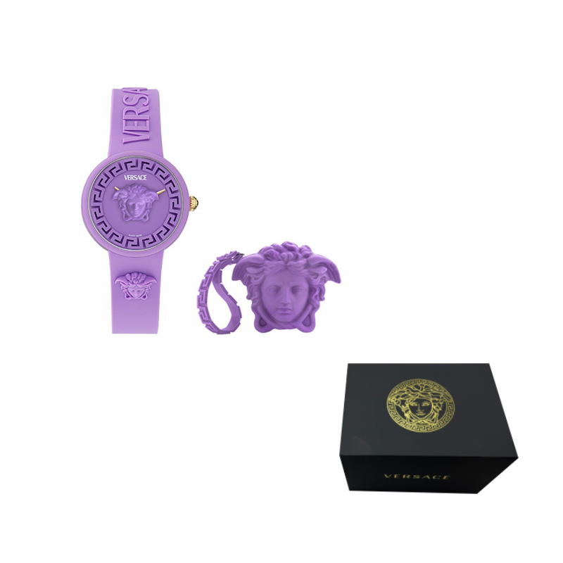 

VERSACE Часы Medusa Pop 39mm, Purple Watch Dial