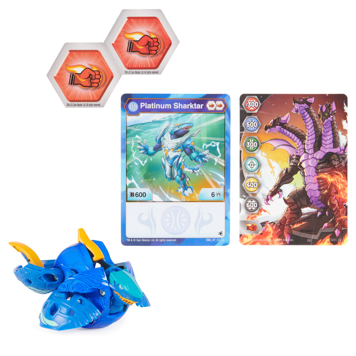 

Bakugan Legends - платиновый шар Sharktar Blue Spin Master